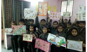 Dayanand Model School, Patel Nagar, Delhi Art and Craft