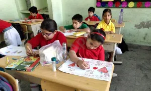 Jankidas Kapur Public School, Sector 14, Sonipat Art and Craft