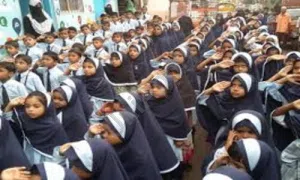 Arqam English School, Tata Nagar, Govandi East, Mumbai Assembly Ground