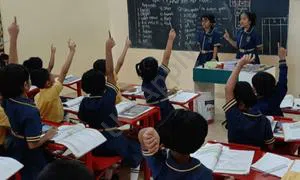 New India School, Bhukum, Pune Classroom