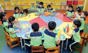 Universal High School, Brahmand, Thane West, Thane Art and Craft