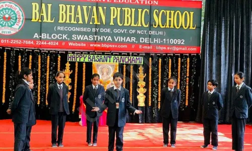 Bal Bhavan Public School, Swasthya Vihar, Delhi School Event