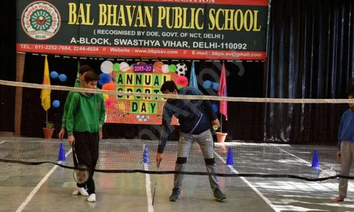 Bal Bhavan Public School, Swasthya Vihar, Delhi Indoor Sports