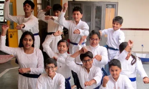 The Elisabeth Gauba School, Delhi Karate