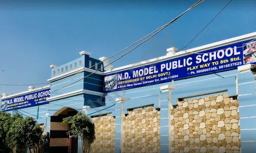 N.D. Model Public School, Sabhapur Extension, Sonia Vihar, Delhi School Building
