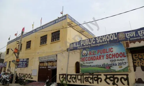 N.L. Public Secondary School, Harsh Vihar, Mandoli, Delhi School Building