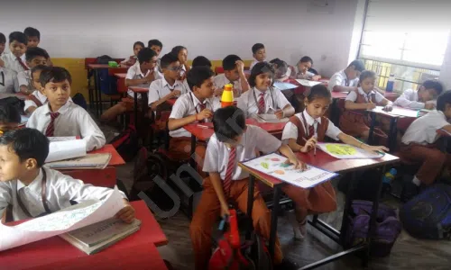 S.D Public Secondary School, Bhajanpura, Delhi Classroom