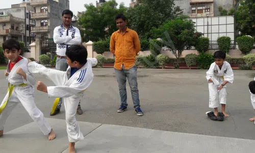 Adriel High School, Sector 24, Rohini, Delhi Karate