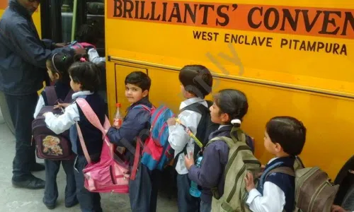 Brilliants' Convent School, West Enclave, Pitampura, Delhi Transportation
