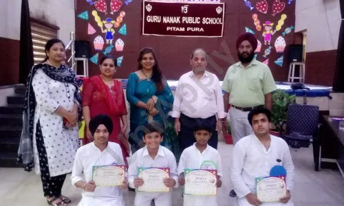 Guru Nanak Public School, Pushpanjali Enclave, Pitampura, Delhi School Awards and Achievement