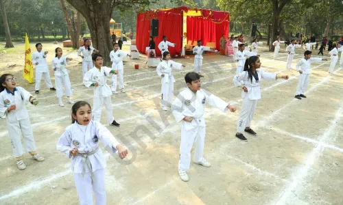 New Shalimar Public School, Shalimar Bagh, Delhi Taekwondo