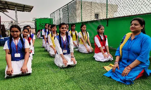 Puneet Public School, Vishwas Nagar, Shahdara, Delhi Yoga