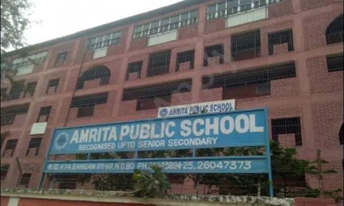 Amrita Public School, Sangam Vihar, Delhi School Building 1