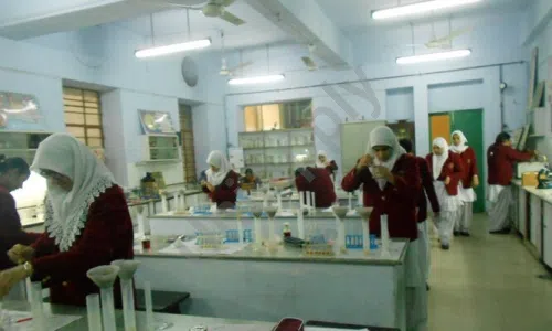 Rabea Girls' Public School, Sangam Vihar, Delhi Science Lab