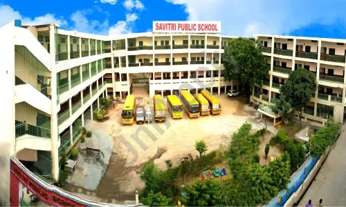 Savitri Public School, Sangam Vihar, Delhi School Building
