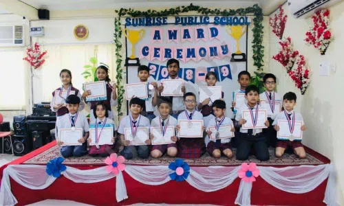 Sunrise Public School, Jamia Nagar, Okhla, Delhi School Awards and Achievement