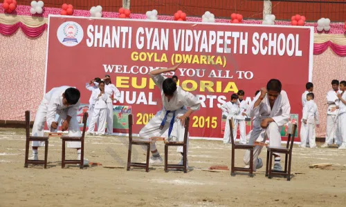 Shanti Gyan Vidyapeeth School, Goyla, Dwarka, Delhi Karate