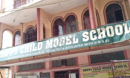 Happy Child Model School, Param Puri, Uttam Nagar, Delhi School Building