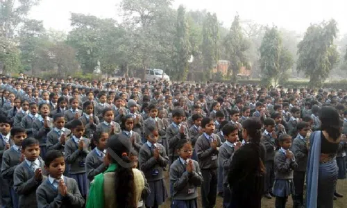 Nathu Ram Convent Senior Secondary School, Shivram Park, Nangloi, Delhi Assembly Ground