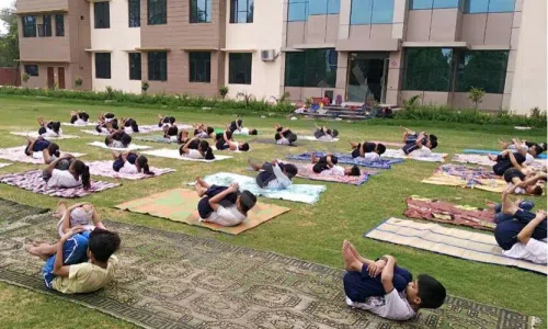Nathu Ram Convent Senior Secondary School, Shivram Park, Nangloi, Delhi Yoga