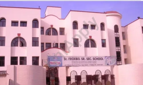 St. Froebel Senior Secondary School, Paschim Vihar, Delhi School Building 2