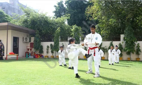 St. Froebel Senior Secondary School, Paschim Vihar, Delhi Karate