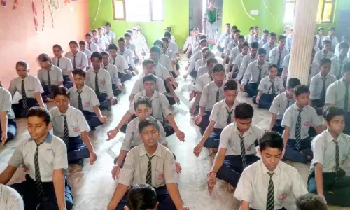 Aadharshila Public School, Tirkha Colony, Faridabad Yoga