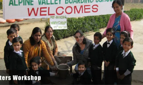 Alpine Valley Boarding School, Karnera, Ballabgarh, Faridabad Gardening