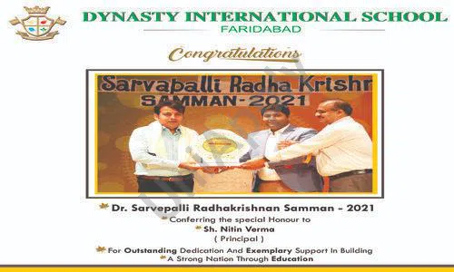 Dynasty International School, Sector 28, Faridabad School Awards and Achievement 2