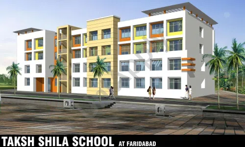 Taksh-Shila Model Senior Secondary School, Sector 3, Ballabgarh, Faridabad School Building