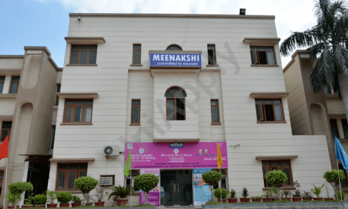 Meenakshi Public School, Sector 10 A, Gurugram School Building