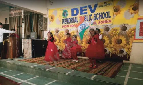 Dev Memorial Public School, Jakhopur, Sohna, Gurugram School Event 1
