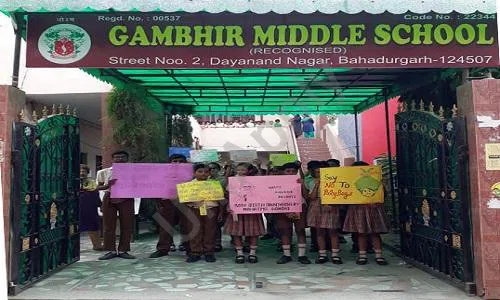Gambhir Middle School, Dalbir Nagar, Bahadurgarh School Event