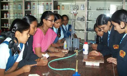 Martin Luther Public School, Stage 3, Banashankari, Bangalore Science Lab