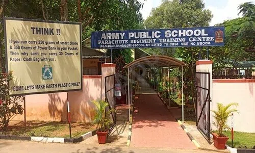 Army Public School, Fm Cariappa Colony, Sivanchetti Gardens, Bangalore