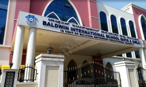Baldwin Boys' High School, Richmond Town, Bangalore School Building 1