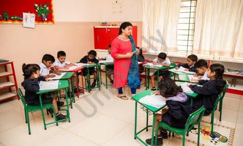 Indira Krishna Vidyashala, Bikasipura, Bangalore Classroom