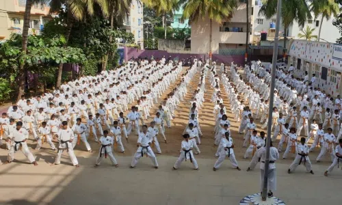East West Academy, Rajajinagar, Bangalore Karate