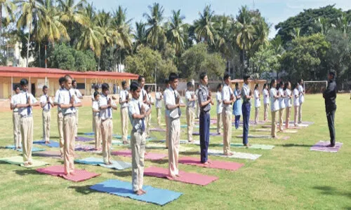 MEC Public School, Yelahanka New Town, Bangalore Yoga