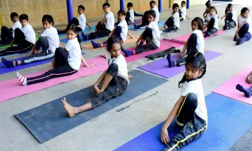 Mother Teresa Public School, Jalahalli, Bangalore Yoga