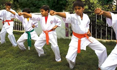 New Indus Valley Residential School, Krishnarajapura, Bangalore Karate