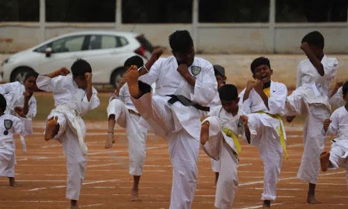 Nurture International School, Bagalakunte, Bangalore Karate