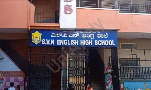 SVN English High School, Nagawara, Bangalore 1