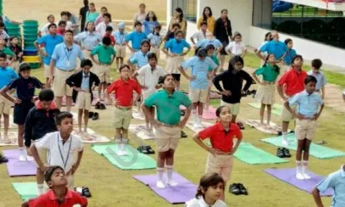 The HDFC School, Yelahanka, Bangalore Yoga