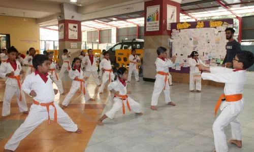 Ajmera Global School, Yogi Nagar, Borivali West, Mumbai Karate