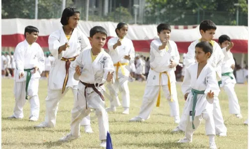 Bombay Scottish School, Mahim West, Mumbai Karate