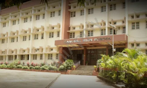 Canossa High School, Subhash Nagar, Andheri East, Mumbai School Building