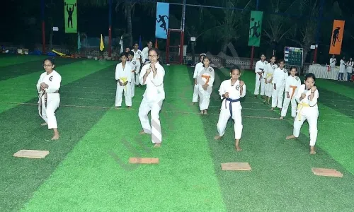 KB Patil International School, Sector 8, Kandivali West, Mumbai Karate