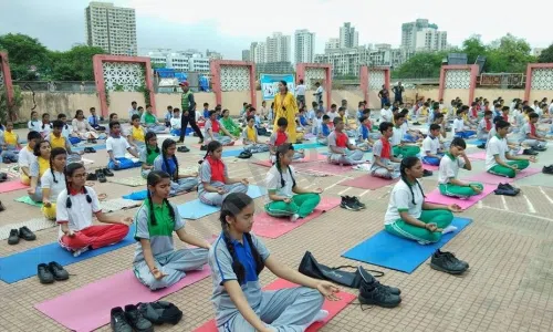 Kapol Vidyanidhi International School, Mahavir Nagar, Kandivali West, Mumbai Yoga 2