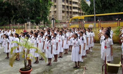 Our Lady of Vailankanni High School, Borivali West, Mumbai Assembly Ground